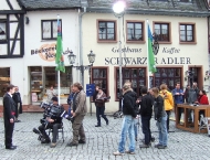 Aufnahmen für den SWR in Michelstadt 30.3.2009